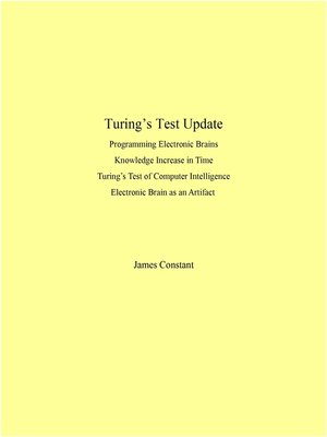 cover image of Turing's Test Update